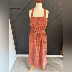 Hem & Thread Corduroy Dress